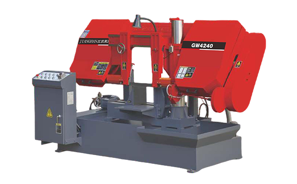 荣县GW4240双柱卧式带锯床