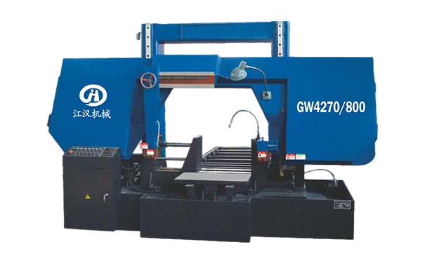荣县GW4270/800双柱龙门卧式带锯床